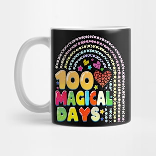 100 Magical Days 100 days of school Rainbow Mug